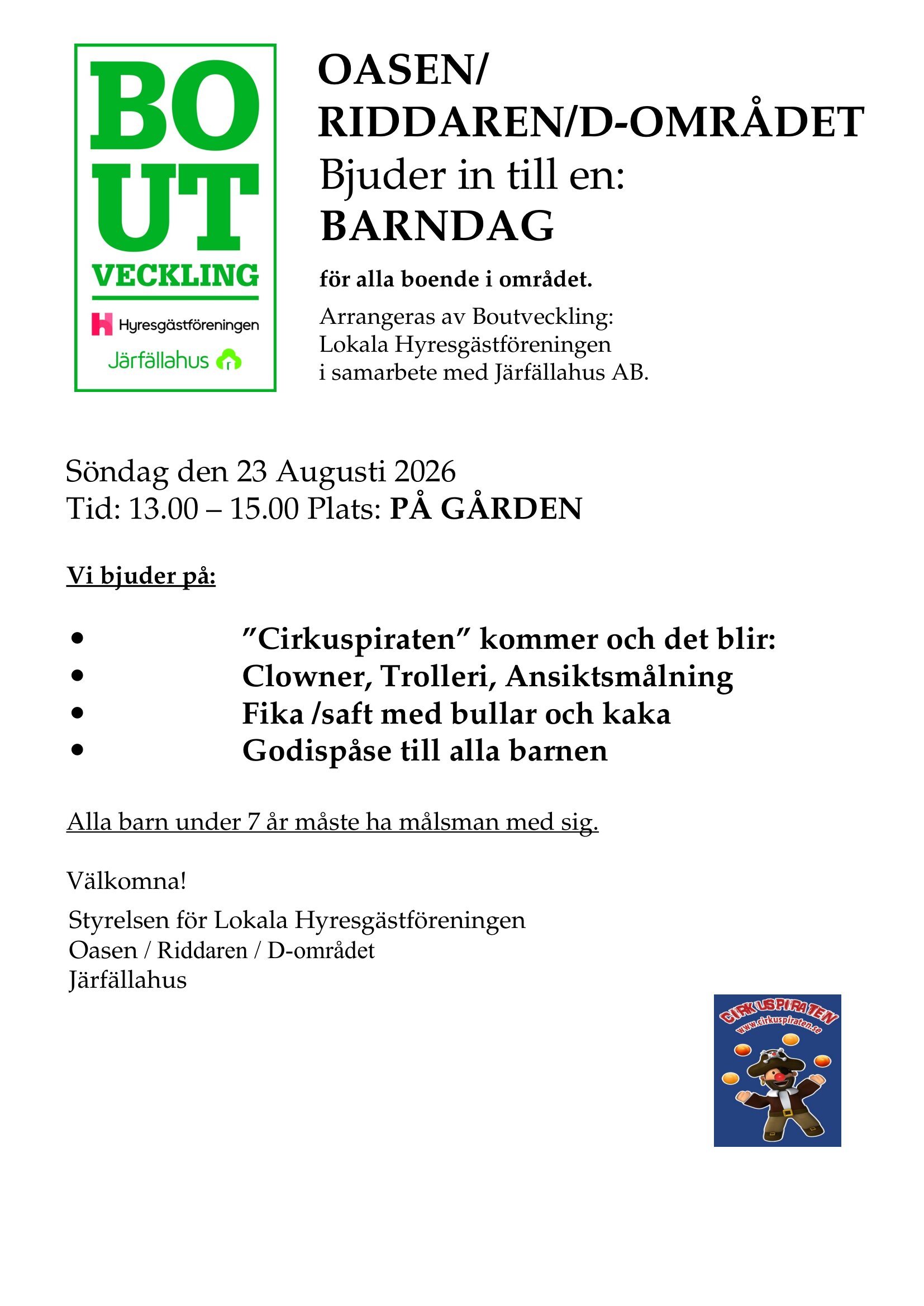 BARNDAG DEN 23 AUGUSTI 2026 1